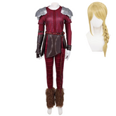 How To Train Your Dragon (2025) Astrid Red Whole Set Outfits Cosplay Costume