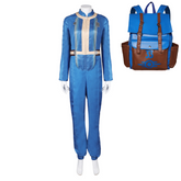 TV Fallout (2024) Lucy Blue Jumpsuit Outfits Cosplay Costume Halloween Carnival Suit