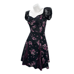Obsession (2026) Nikki Freeman Black Purple Dress Outfits Halloween Cosplay Costume