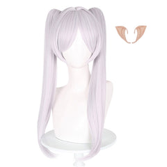 Anime Frieren:Beyond Journey's End 2023 Stark White Wigs Cosplay Accessories Halloween Carnival Props