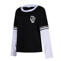 The Addams Family (2025) Black White Long Sleeve Shirt Cosplay Costume Halloween Suit