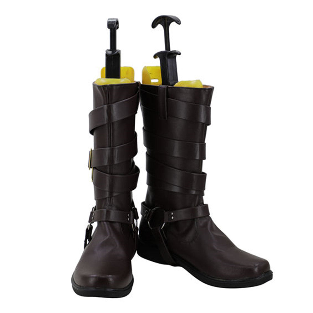 Game Devil May Cry 5 Dante Cosplay Brown Shoes Boots Halloween Carnival Props