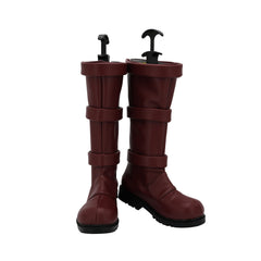 Ainme Bown Cosplay Shoes Boots Halloween Props