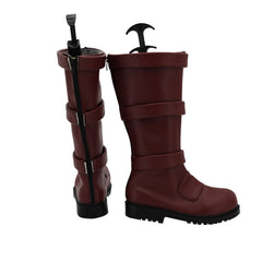 Ainme Bown Cosplay Shoes Boots Halloween Props