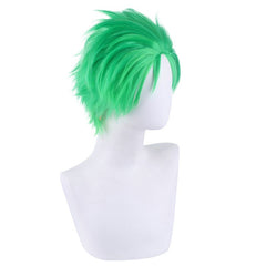 One Piece Kimono Roronoa Zoro Cosplay Wig Heat Resistant Synthetic Hair Carnival Halloween Party Props