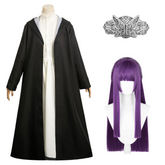 Anime Frieren: Beyond Journey’s End Fern White Dress Set Outfits Cosplay Costume Halloween Carnival Suit