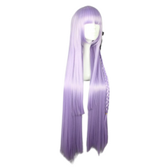 Anime Danganronpa Kirigiri Kyoko Purple Wigs Cosplay Accessories Halloween Carnival Props