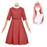 Witch Watch (2025) Wakatsuki Nico Red Dress Outfits Cosplay Costume