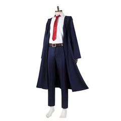 Anime Mashle: Magic and Muscles Dark Blue Uniform Set Outfits Cosplay Costume Halloween Carnival Suit