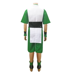 Anime Avatar: The Last Airbender Toph Beifong Green Set Outfits Cosplay Costume Halloween Carnival Suit