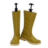 Anime One Piece Usopp Yellow Cosplay Shoes Boots Halloween Carnival Suit