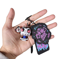 Arcane: League Of Legends 2 (2024) Jinx 3D Printing Weapons Keychain Ornaments Decoration Cosplay Accessories Props