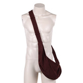 The Mandalorian And Grogu (2026) The Mando Brown Fleece Shoulder Bag Cosplay Accessories Props