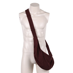 The Mandalorian And Grogu (2026) The Mando Brown Fleece Shoulder Bag Cosplay Accessories Props
