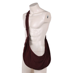 The Mandalorian And Grogu (2026) The Mando Brown Fleece Shoulder Bag Cosplay Accessories Props