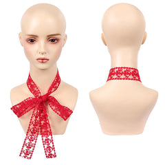 Hexed (2026) Billie 2 Pairs Lace Ribbon Shoelaces Necktie Cosplay Accessories Props