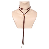 Final Fantasy Aerith Brown Necklace Cosplay Accessories Halloween Carnival Props