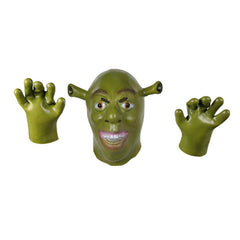 Movie Shrek - Shrek Mask Cosplay Latex Masks Helmet Masquerade Halloween Party Props