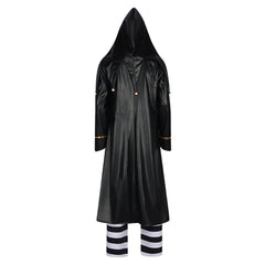 Anime Risotto Nero Black Coat Set Outfits Cosplay Costume Halloween Carnival Suit