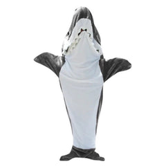 Adult Shark Sleepwear Jumpsuit Soft Cozy Warm Sleeping Bag Shark Blanket Hoodie Outfts Cosplay Costume
