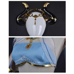 Game Genshin Impact Nilou Blue Suit Cosplay Costume Outfits Halloween Carnival Suit