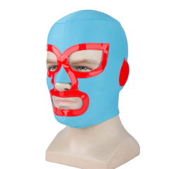 Nacho Libre Nacho Red Wrestler's Cloak Robe Cape Set Cosplay Costume Halloween Carnival Suit
