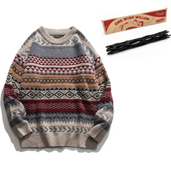 Obsession (2025) Baron Bear Bailey Gray Knitted Shirt Sweater One Wish Willow Outfits Cosplay Costume