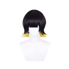 Blue Lock Bachira Meguru Cosplay Wig Heat Resistant Synthetic Hair Carnival Halloween Party Props