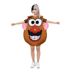 Adult Kids Toy Story (2026) Mr. And Mrs. Potato Head Funny Outfits Cosplay Costume