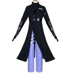 Alien Stage Ivan Black Set Black Sorrow Stage Performance Outfits Cosplay Costume Halloween Carnival Suit