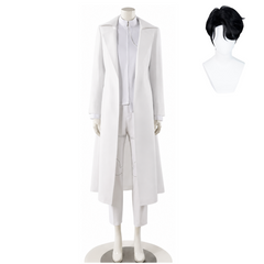 Alien Stage Ivan White Set Cure Stage Performance Outfits Cosplay Costume Halloween Carnival Suit