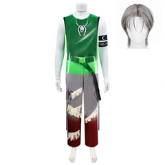 Alien Stage Till Blink Gone Green TPU Vest Performance Set Outfits Cosplay Costume