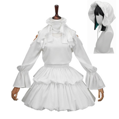 Alien Stage Young Sua White Dress Outfits Halloween Carnival Cosplay Costume Suit