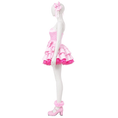 Alien Stage ZOMST Mizi Pink Dress Set Performance Outfits Cosplay Costume