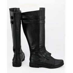 Anakin Skywalker Black Boots Cosplay Shoes Halloween Carnival Accessories Props