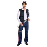 Anh A New Hope Han Solo Vest Shirt Pants Set Cosplay Costume Halloween Suit