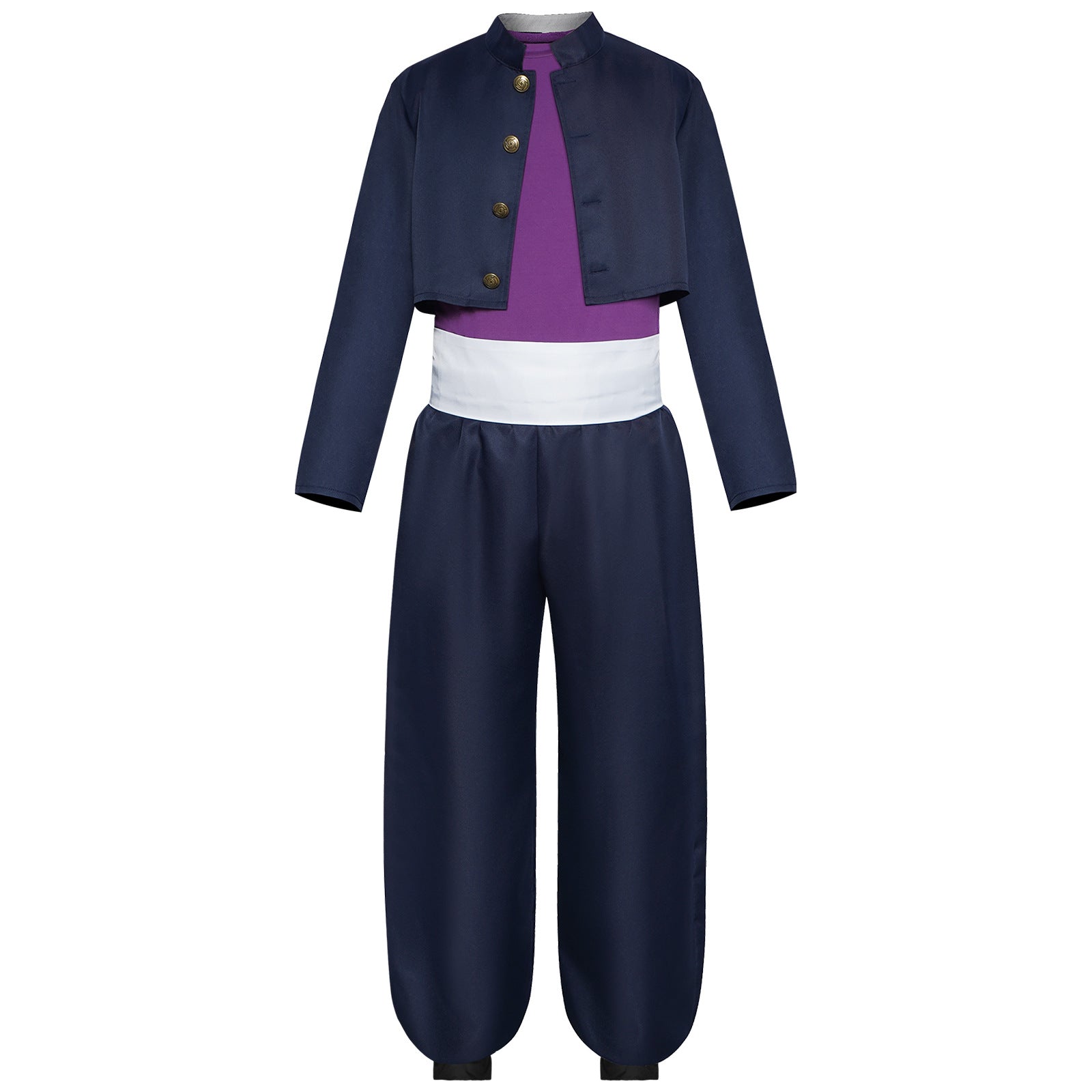 Aoi Toudou Blue Purple School Uniform Set Outfits Cosplay Costume