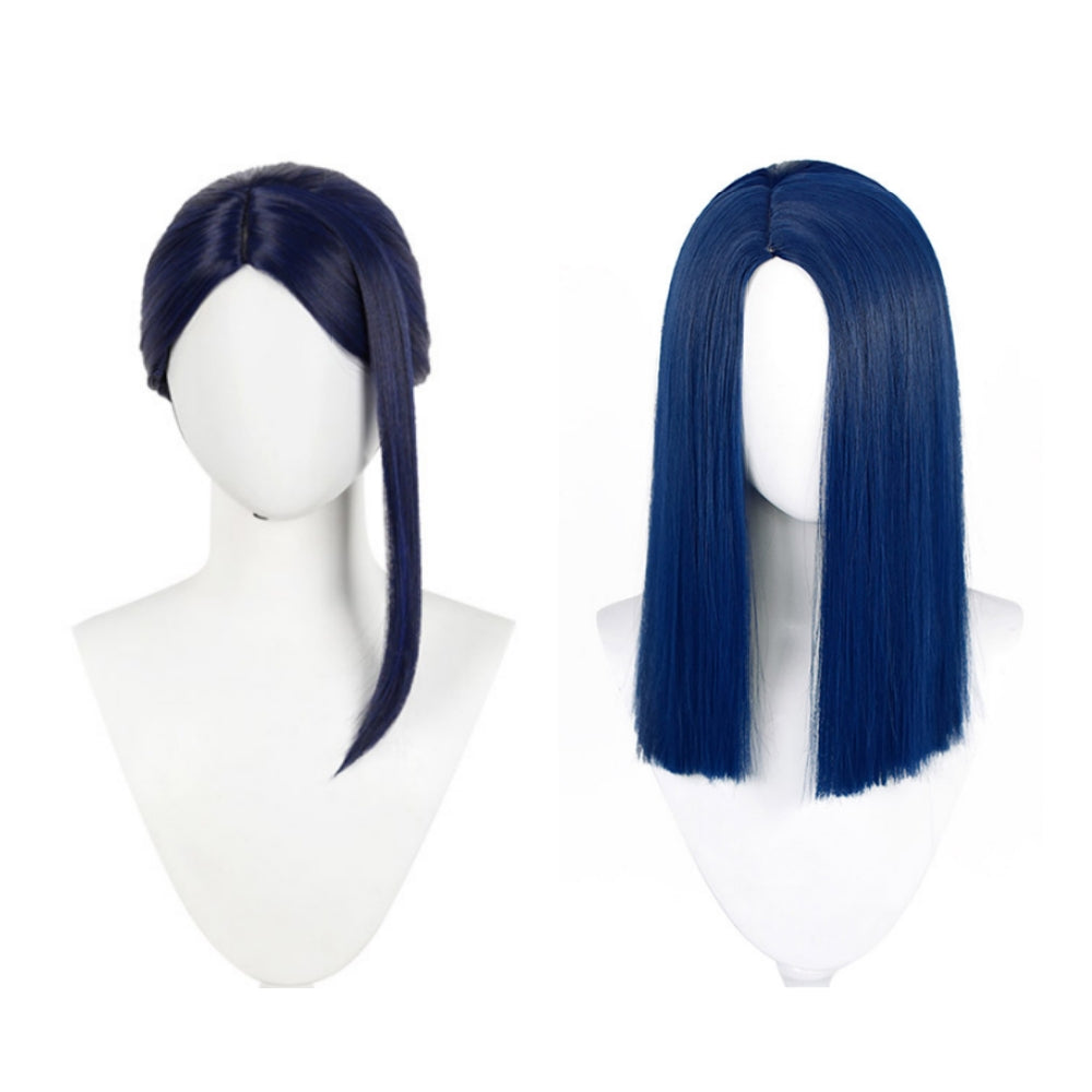 Arcane: League Of Legends Caitlyn Kiramman Blue Wigs Cosplay Accessories Props