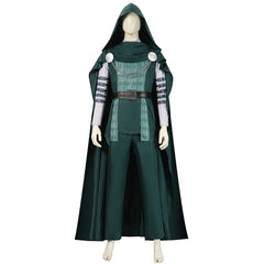 Avengers: Doomsday (2026) Doctor Doom Green Tunic Pants Cloak Set Outfits Cosplay Costume