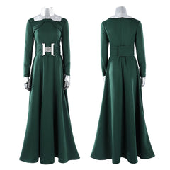 Avengers: Doomsday (2026) Latverian Witch Green Deluxe Set Outfits Halloween Cosplay Costume