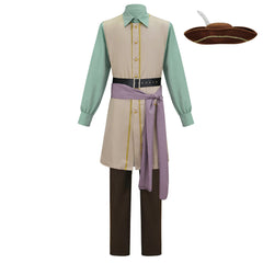 Backrooms (2026) Captaion Clark Green Pirate Set Outfits Cosplay Costume