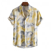Backrooms (2026) Mary Kline Yellow Gray Printed Shirt Outfits Cosplay Costume