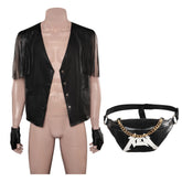 Barbie 2023 Ken Outfits Black Disco Vest Gloves Set Cosplay Costume Halloween Carnival Suit