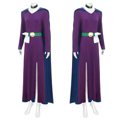 Batman: Caped Crusader (2024) Catwoman Purple Dress Outfits Cosplay Costume
