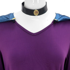 Batman: Caped Crusader (2024) Catwoman Purple Dress Outfits Cosplay Costume