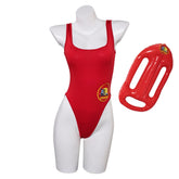 Baywatch (2024) C.J. Parker Red Swimsuit Beach Wear Outfits Cosplay Costume