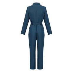Mouthwashing Nurse Anya Blue Jumpsuit Uniform Set Outfits Halloween Cosplay Costume
