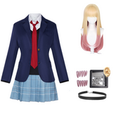 Marin Kitagawa Season 2 School Uniform Blue Skirt Set Outfits Cosplay Costume