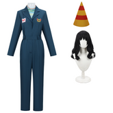 Mouthwashing Nurse Anya Blue Jumpsuit Uniform Set Outfits Halloween Cosplay Costume