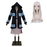 Fire Force Season 3 (2025) Princess Hibana Coat Dress Uniform Set Outfits Cosplay Costume